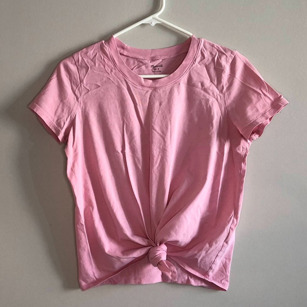 Madewell Women's Tie-Front T-Shirt